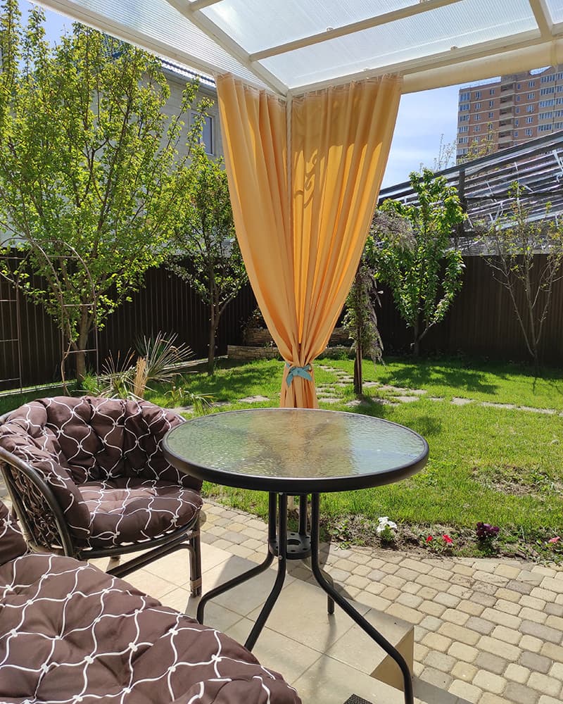 Шторы на люверсах для веранды: сочетание функциональности и стиля