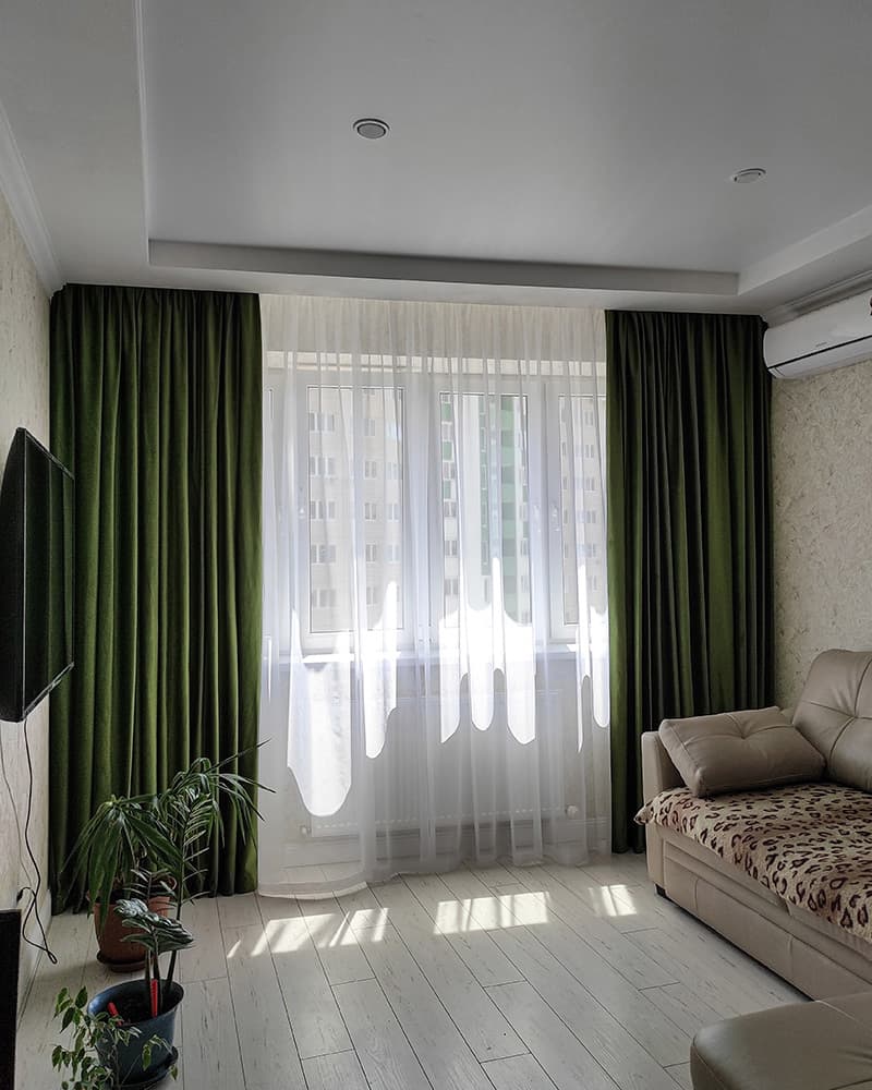 Шторы в интерьере: выбор, сочетание и стиль на современном примере