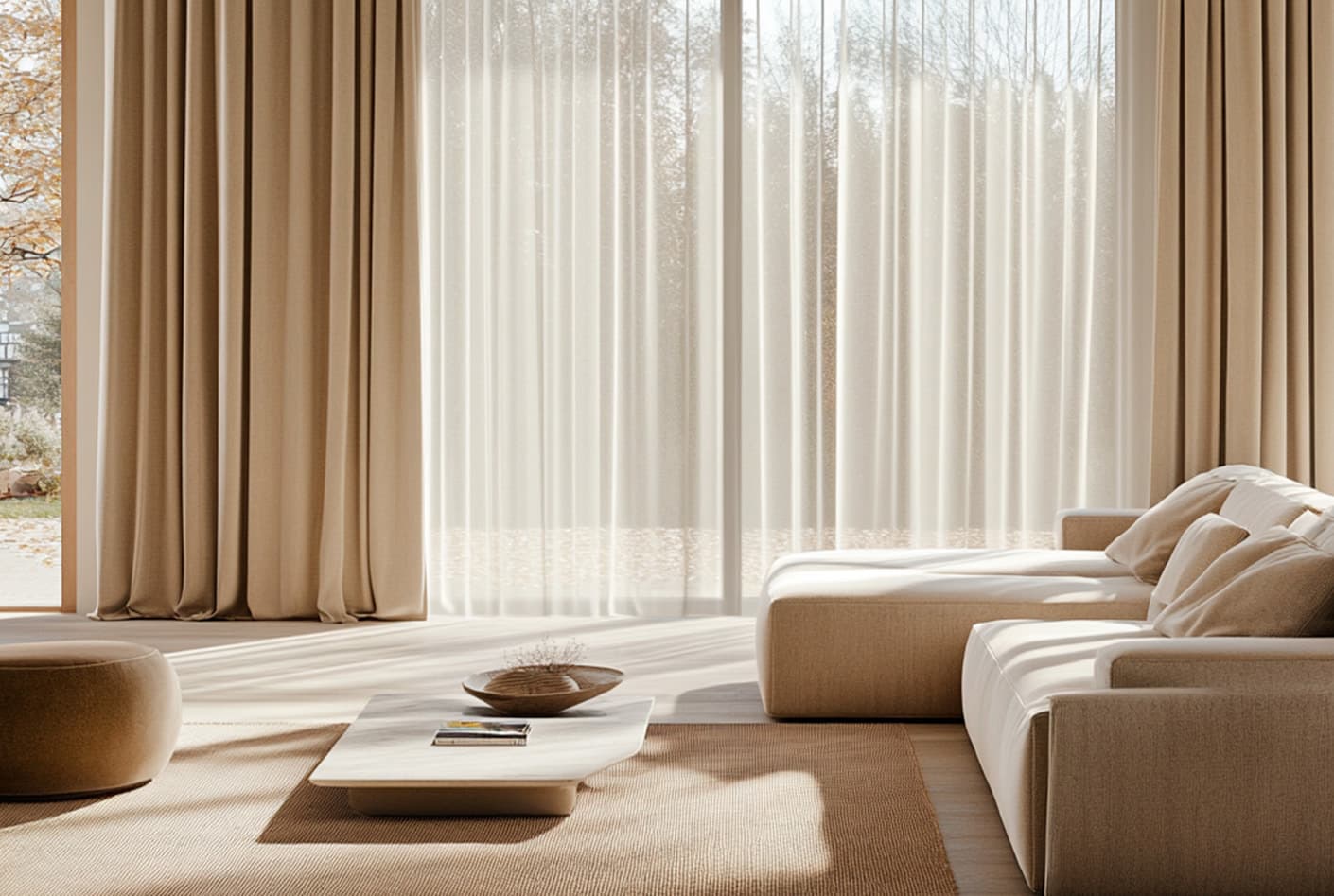 Как выбрать шторы для современного интерьера: стиль, цвет и материалы