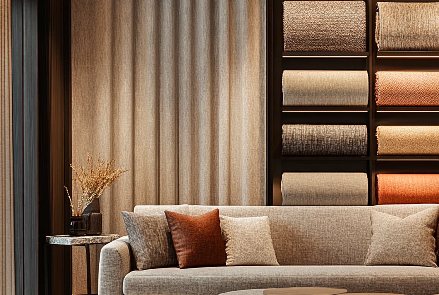 Ткань для коммерческого помещения: советы и рекомендации